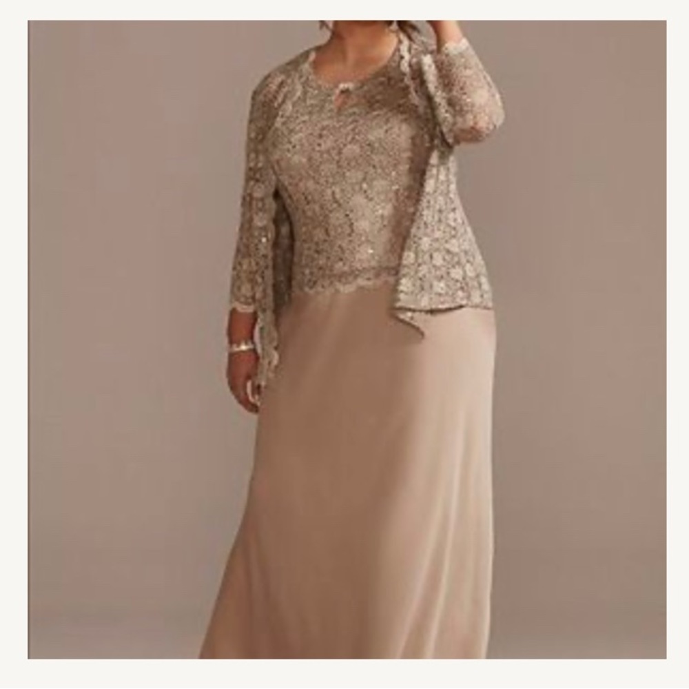 Mother of the Bride Dress from David’s Bridal 22W